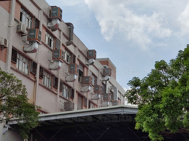 RDF-18環(huán)?？照{(diào)不僅能降溫還能為廠房除塵！